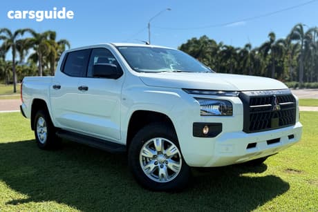 White 2026 Mitsubishi Triton Double Cab Pick Up Glx+ (4X4)