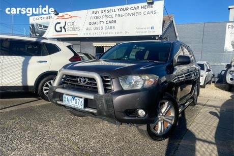Bronze 2008 Toyota Kluger Wagon Kx-S (Fwd)