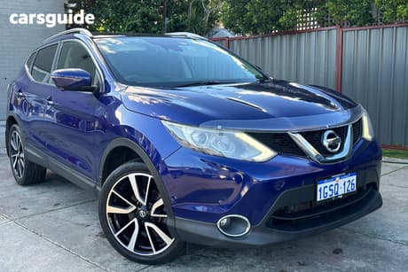 Blue 2017 Nissan Qashqai Wagon Ti (4X2)