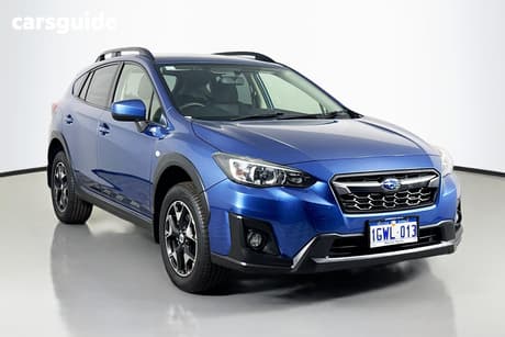 Blue 2019 Subaru XV Wagon 2.0I