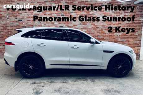 White 2019 Jaguar F-Pace Wagon 25T R-Sport Rwd (184Kw)