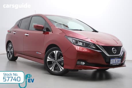 Red 2019 Nissan Leaf Hatchback