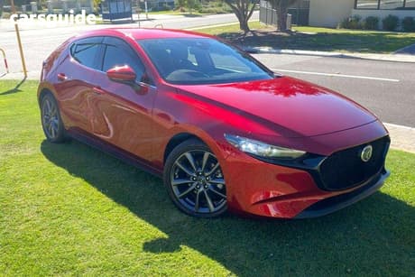 Red 2019 Mazda 3 Hatchback G25 Gt