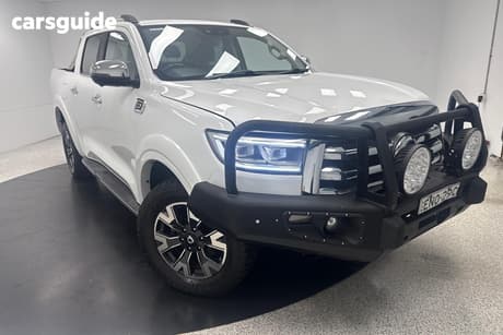 White 2020 GWM UTE Dual Cab Utility Cannon-L (4X4)