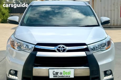 White 2016 Toyota Kluger Wagon Gxl (4X2)
