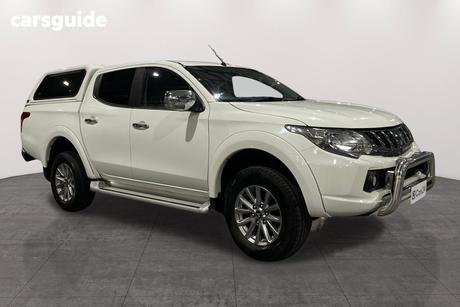 White 2018 Mitsubishi Triton Dual Cab Utility Gls (4X4)