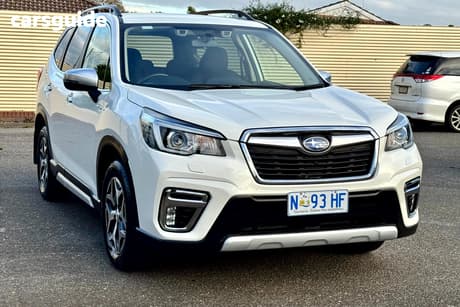 White 2020 Subaru Forester Wagon Hybrid L (Awd)