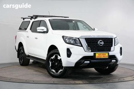 White 2021 Nissan Navara Dual Cab Pick-up St-X (4X2) Leather/Sunroof