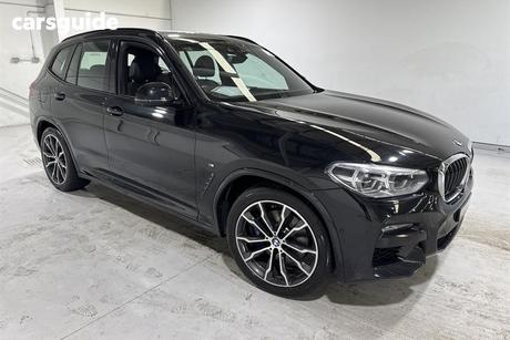 Black 2019 BMW X3 Wagon Xdrive30I M-Sport