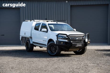 White 2018 Holden Colorado Crew Cab Pickup Ls (4X4)