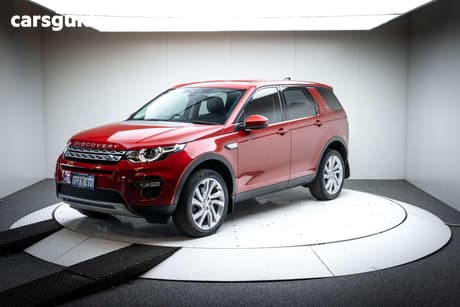 Red 2017 Land Rover Discovery Sport Wagon Td4 (110Kw) Hse 5 Seat