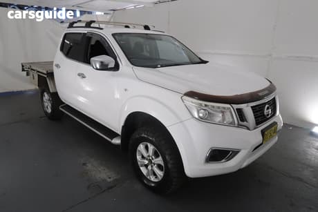 White 2018 Nissan Navara Dual Cab Utility St (4X4)