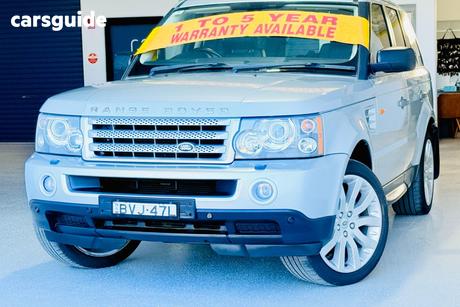 Silver 2007 Land Rover Range Rover Sport Wagon 2.7 Tdv6