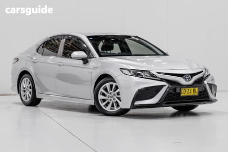 Silver 2022 Toyota Camry Sedan Ascent Sport Hybrid