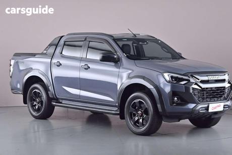 Grey 2024 Isuzu D-MAX Crew Cab Utility X-Terrain (4X4)