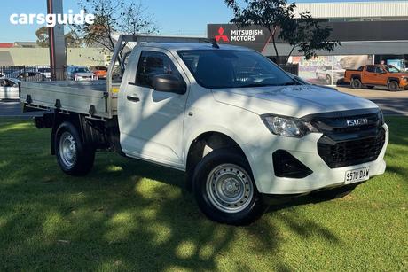 White 2024 Isuzu D-MAX Cab Chassis Sx (4X2) High-Ride