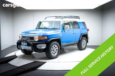 Blue 2012 Toyota FJ Cruiser Wagon