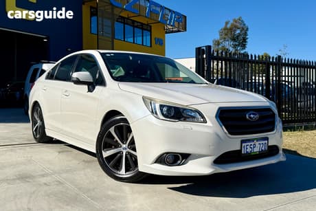 White 2015 Subaru Liberty Sedan 2.5I Premium