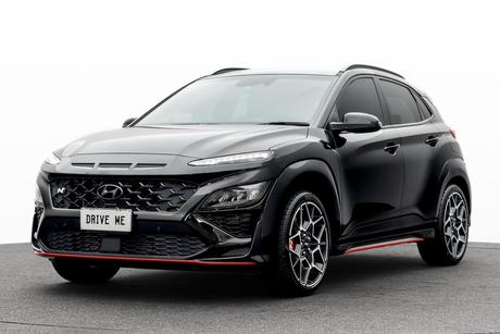 Black 2022 Hyundai Kona Wagon N Premium