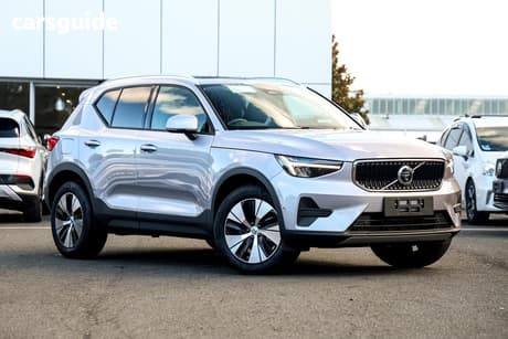 Silver 2025 Volvo XC40 Wagon Plus B4