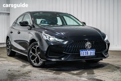 Black 2024 MG MG5 Sedan Vibe