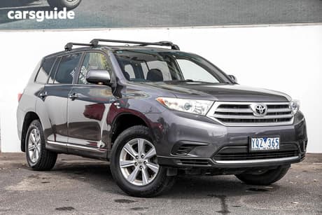 Grey 2011 Toyota Kluger Wagon Kx-R (Fwd) 7 Seat