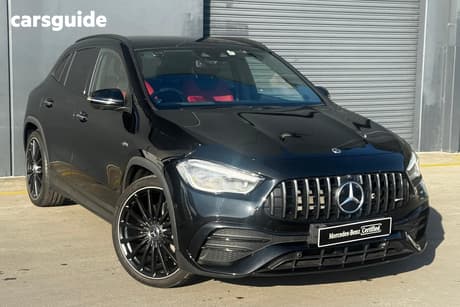 Black 2021 Mercedes-Benz GLA35 Wagon 4Matic
