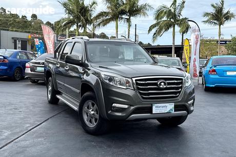 Grey 2019 Great Wall Steed Dual Cab Utility (4X2)