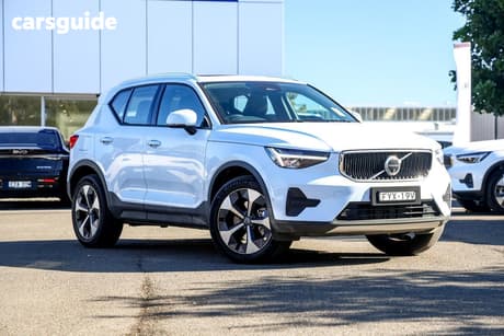 Blue 2025 Volvo XC40 Wagon Plus B4