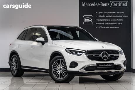 White 2025 Mercedes-Benz GLC200 Wagon 4Matic