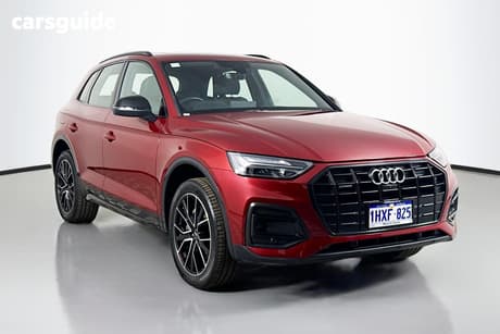 Red 2023 Audi Q5 Wagon 40 Tdi Quattro Mhev