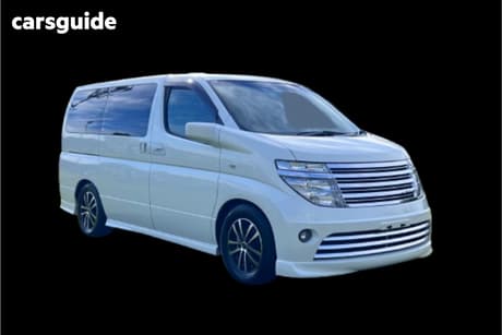 White 2004 Nissan Elgrand OtherCar