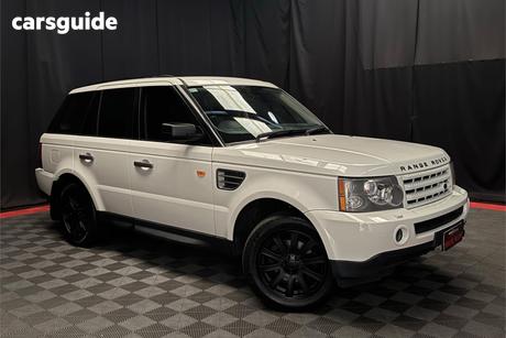 White 2007 Land Rover Range Rover Sport Wagon 2.7 Tdv6