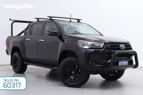 Black 2020 Toyota Hilux Double Cab Pick Up Sr5 (4X4)