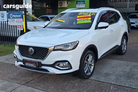 White 2021 MG HS Wagon Essence