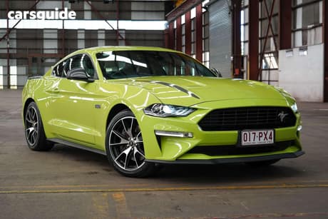 Green 2020 Ford Mustang Fastback 2.3 Gtdi