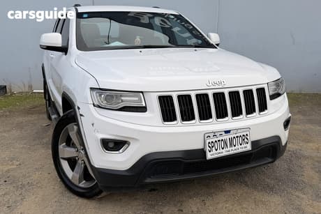 White 2014 Jeep Grand Cherokee Wagon Laredo (4X4)
