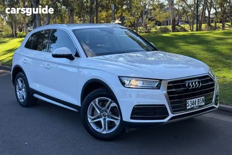 White 2017 Audi Q5 Wagon 2.0 Tdi Quattro Design