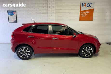 Red 2020 Suzuki Baleno Hatchback Glx