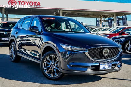 Blue 2021 Mazda CX-5 Wagon Akera Turbo (Awd)
