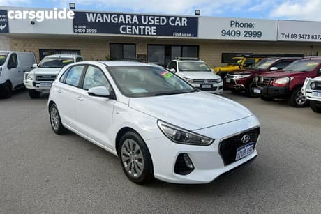 White 2018 Hyundai I30 Hatchback Go