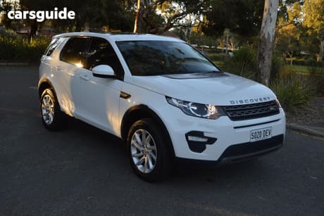 White 2017 Land Rover Discovery Sport Wagon Td4 150 Se 5 Seat