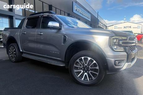 Silver 2024 Ford Ranger Double Cab Pick Up Platinum 3.0 (4X4)