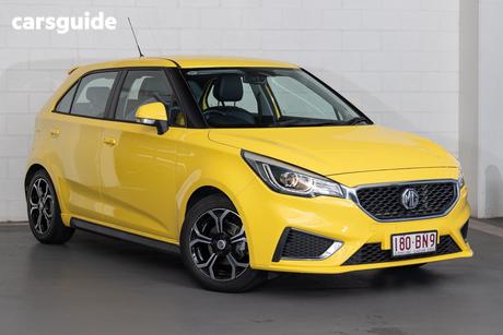 Yellow 2020 MG MG3 Hatchback Excite (With Navigation)