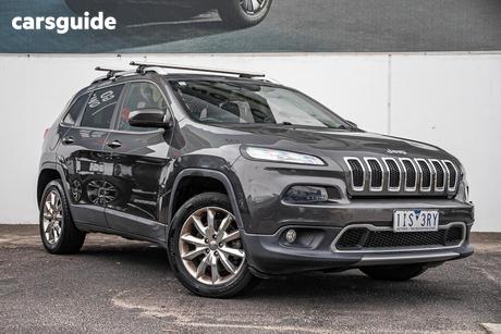 Grey 2014 Jeep Cherokee Wagon Limited (4X4)