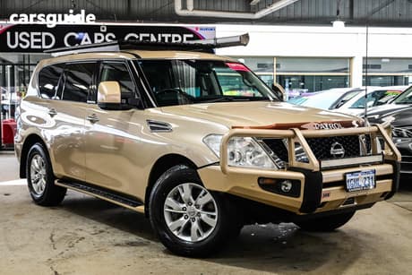 Gold 2013 Nissan Patrol Wagon Ti-L (4X4)