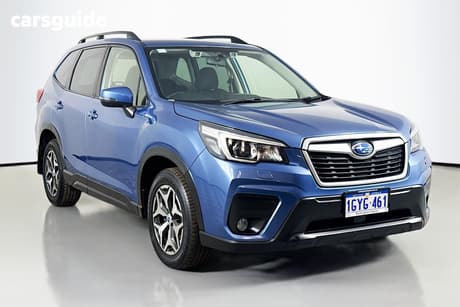 Blue 2018 Subaru Forester Wagon 2.5I (Awd)
