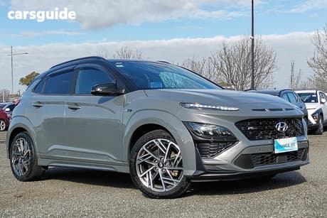 Grey 2023 Hyundai Kona Wagon N Line Premium Srf (Awd)