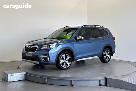 Blue 2019 Subaru Forester Wagon 2.5I-S (Awd)