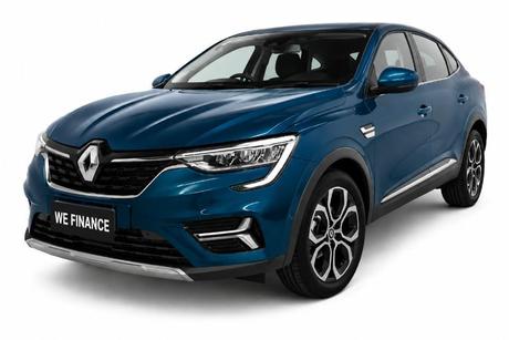 Blue 2022 Renault Arkana Coupe Intens